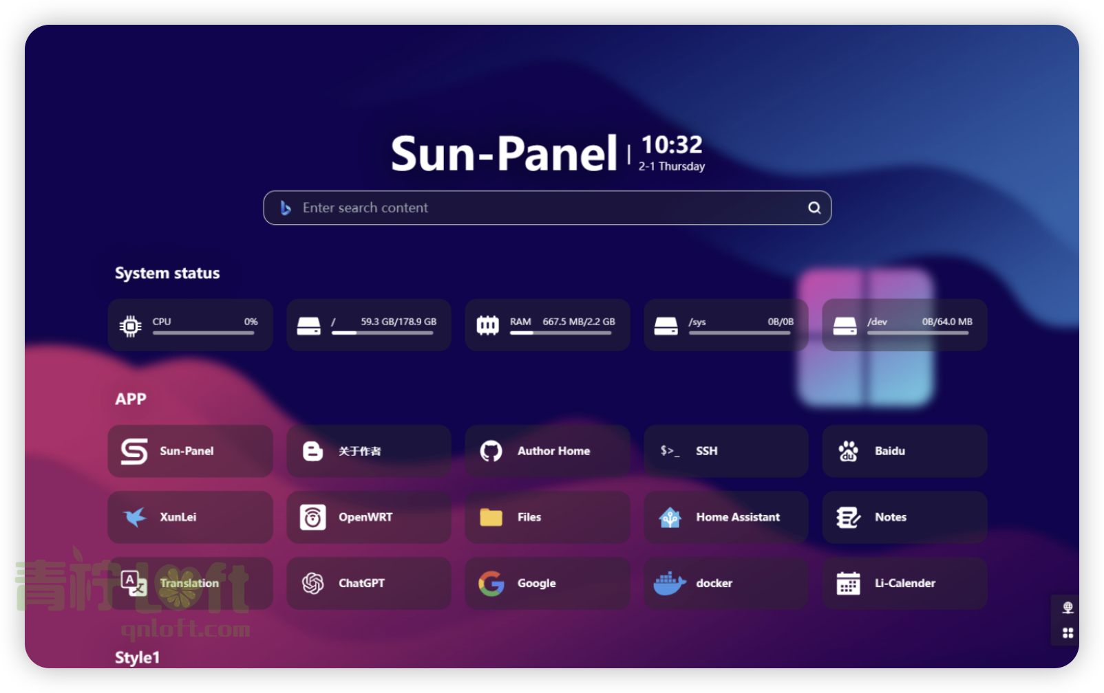 sun panel